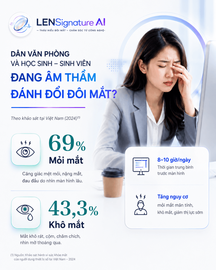 Tác hại khôn lường khi đeo kính áp tròng sai cách và giải pháp xử lý
