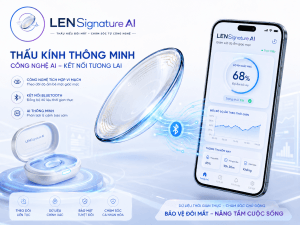 Hệ thống cảm biến tự động kết nối App chống mỏi mắt do dùng máy tính