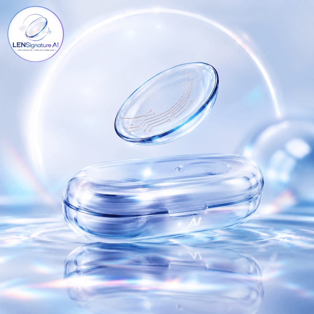 Kính áp tròng AI cho người có mắt nhạy cảm - Giải pháp đeo lens an toàn hơn Kính áp tròng AI cho người có mắt nhạy cảm - Giải pháp đeo lens an toàn hơn