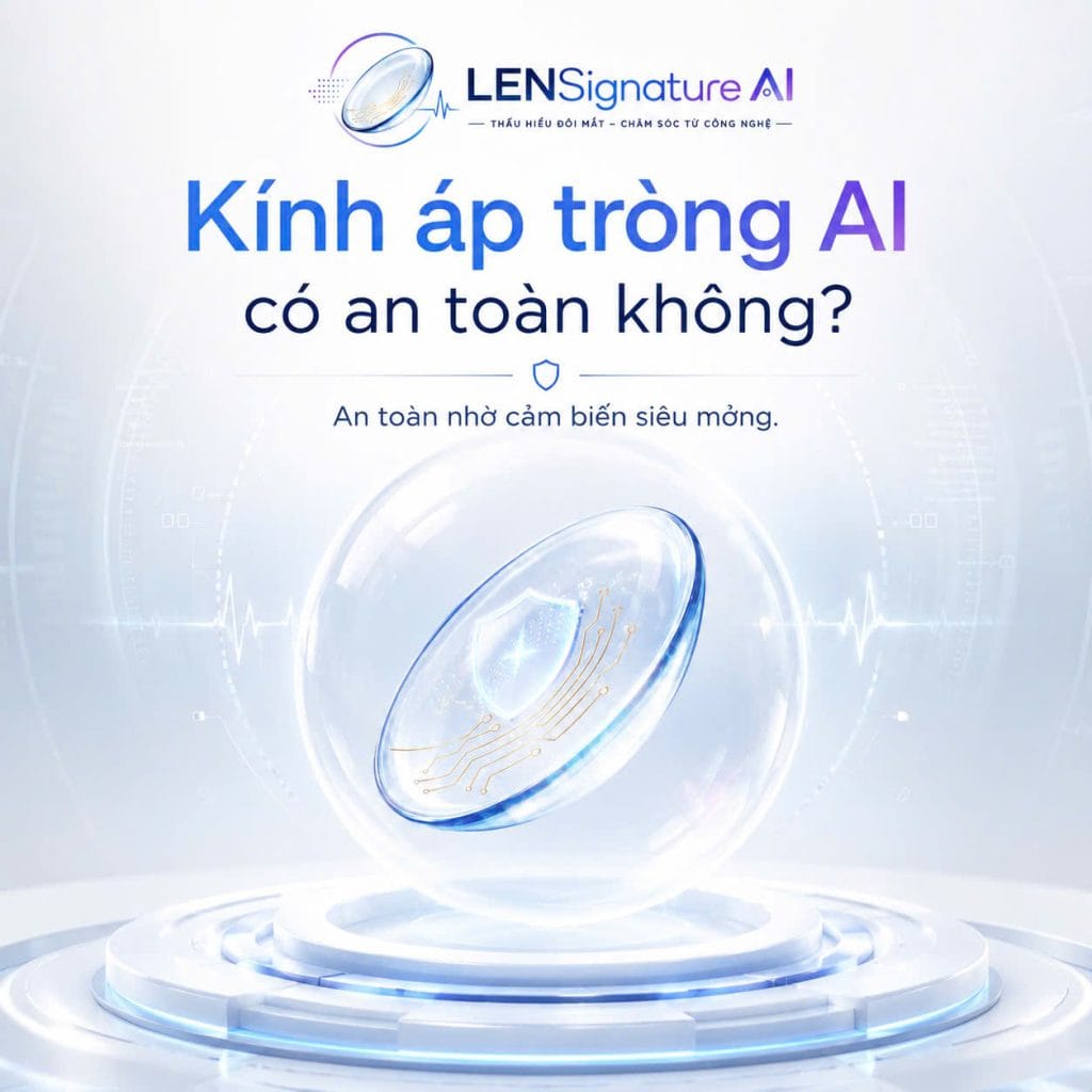 Kính áp tròng AI có an toàn không? Những điều cần biết trước khi sử dụng
