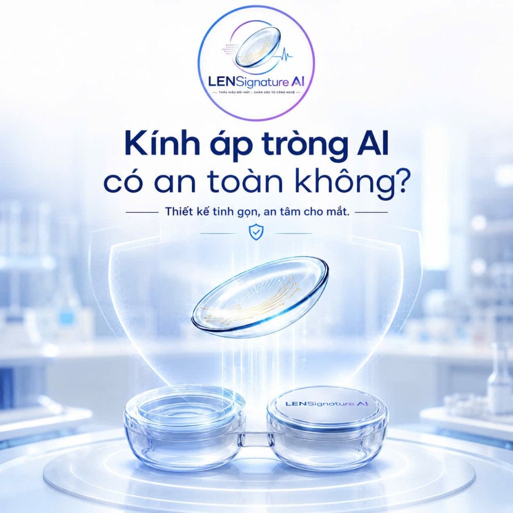 Kính áp tròng AI có an toàn không? Những điều cần biết trước khi sử dụng