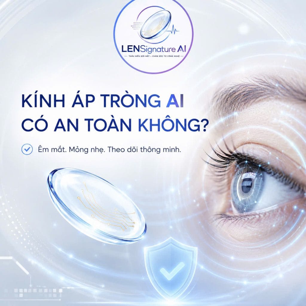 Kính áp tròng AI có an toàn không? Những điều cần biết trước khi sử dụng